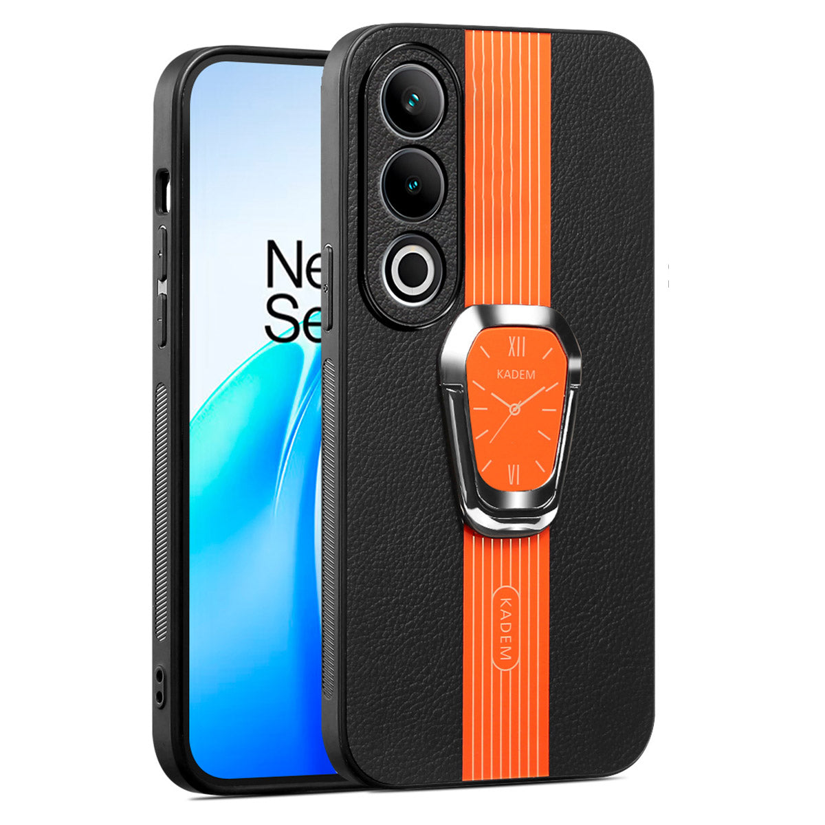 KADEM For OnePlus Ace 3V 5G Cover Folding Kickstand PU+TPU+Acrylic Shockproof Phone Case KADEM For OnePlus Ace 3V 5G Cover Folding Kickstand PU+TPU+Acrylic Shockproof Phone Case